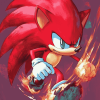 Knuckles The Echidna Animation Diamond Painting