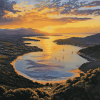 Knysna Beaches Sunset Diamond Painting