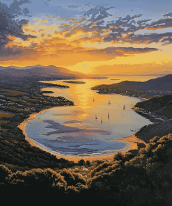 Knysna Beaches Sunset Diamond Painting