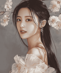 Korean Actress Lu Celebrity Diamond Painting