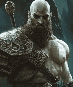 Kratos Mythology Diamond Painting