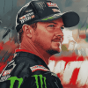 Kurt Busch Racing Legend Diamond Painting