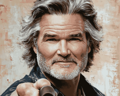 Kurt Russell Iconic Celebrity Diamond Painting