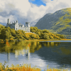 Kylemore Lake Scenery Diamond Painting