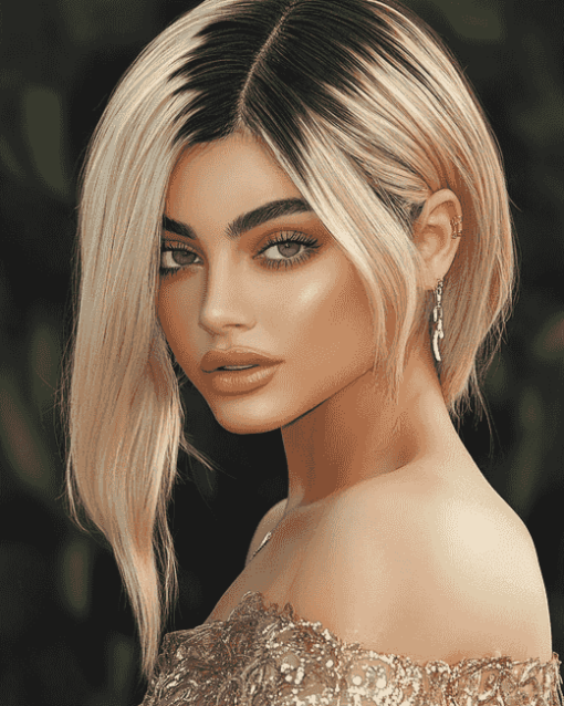 Kylie Jenner Fashion Icon Diamond Painting