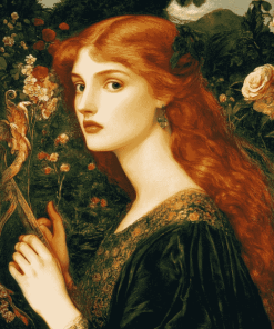 La Ghirlandata Rossetti Vintage Diamond Painting