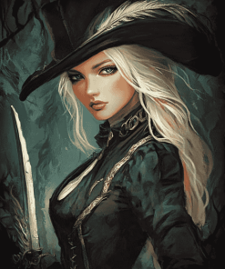 Lady Maria Fantasy Diamond Painting