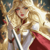 Lady Oscar Anime Fantasy Diamond Painting