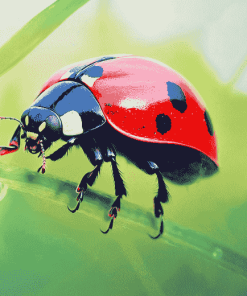 Ladybird Insect Bliss Diamond Painting