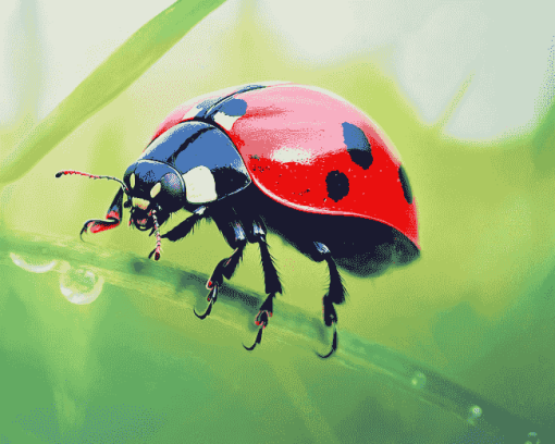 Ladybird Insect Bliss Diamond Painting