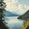 Lake Burton Scenic Views Diamond Painting