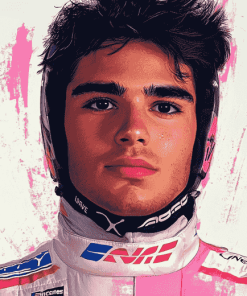 Lance Stroll Racing Legend Diamond Painting