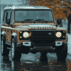 Land Rover Fancy Car Diamond Painting