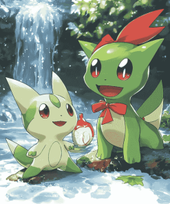 Larvitar Chimecho Pokemon Diamond Painting