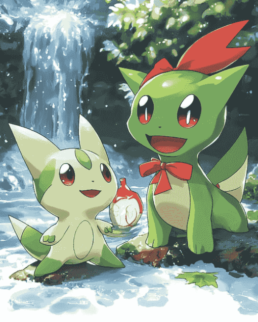 Larvitar Chimecho Pokemon Diamond Painting