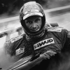 Lauda Iconic Black And White Diamond Painting