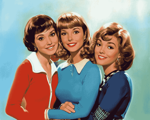 Laverne And Shirley TV Series Diamond Painting