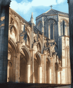 Le Mans Cathedral Diamond Painting