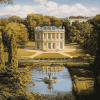 Le Petit Trianon Gardens Diamond Painting