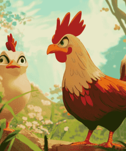 Leafie A Hen Into The Wild Animated Diamond Painting