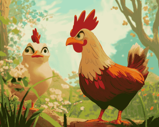 Leafie A Hen Into The Wild Animated Diamond Painting