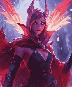 League Of Legends Xayah Diamond Painting