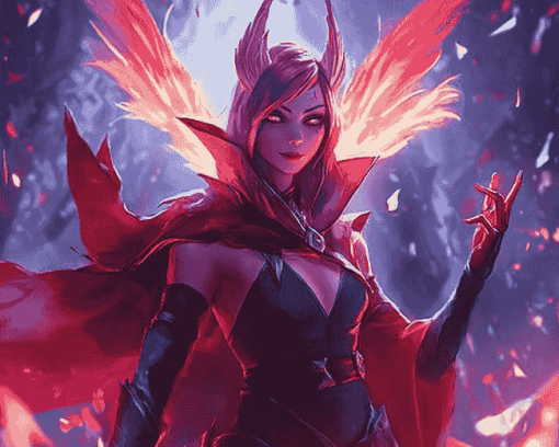 League Of Legends Xayah Diamond Painting