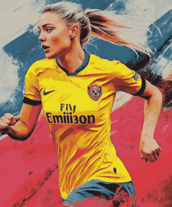 Leah Williamson Football Star Diamond Painting