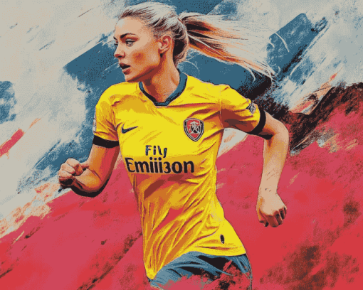 Leah Williamson Football Star Diamond Painting