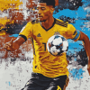 Legendary Footballer Jude Bellingham Diamond Painting