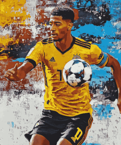 Legendary Footballer Jude Bellingham Diamond Painting