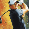 Legendary Rory McIlroy Golf Diamond Painting