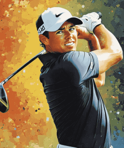 Legendary Rory McIlroy Golf Diamond Painting