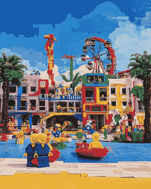 Legoland Germany Adventure Diamond Painting