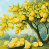 Lemon Tree Paradise Diamond Painting