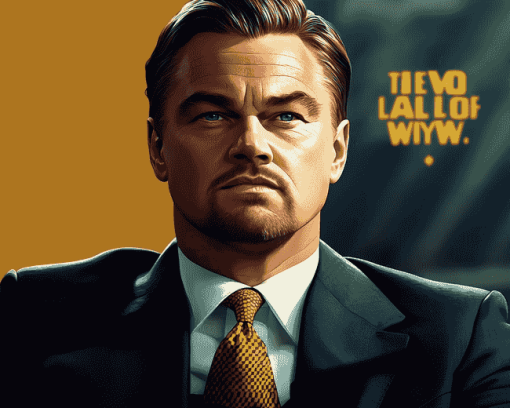 Leonardo DiCaprio Movie Diamond Painting