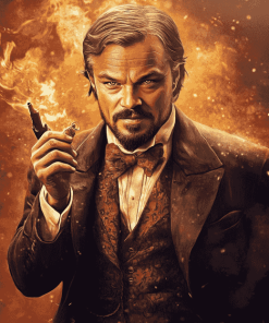 Leonardo Dicaprio Django Unchained Diamond Painting