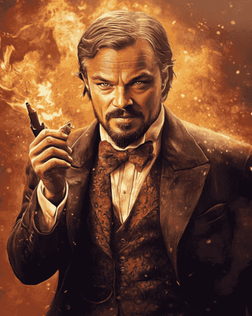 Leonardo Dicaprio Django Unchained Diamond Painting