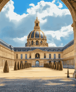 Les Invalides Paris Landmark Diamond Painting