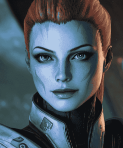 Liara Tsoni Mass Effect Diamond Painting