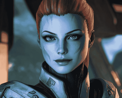 Liara Tsoni Mass Effect Diamond Painting