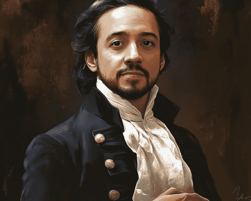 Lin Manuel Miranda Celebrity Diamond Painting