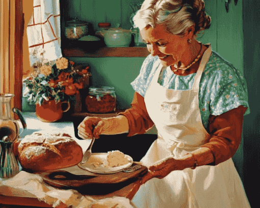 List of Vintage Baking Diamond Painting