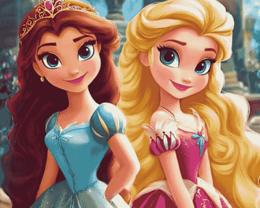 Little Princess Queens Diamond Painting