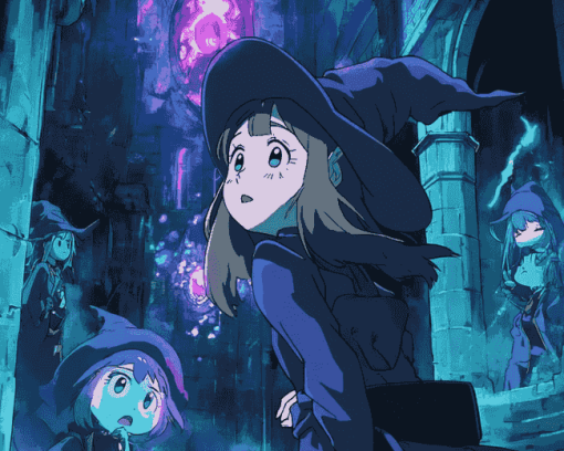 Little Witch Academia Anime Diamond Painting