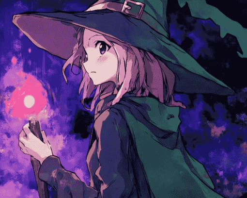 Little Witch Academia Anime Diamond Painting