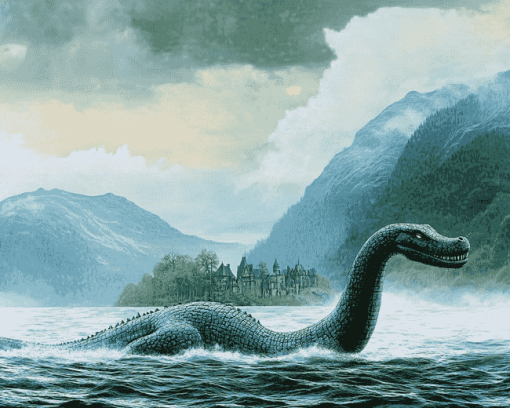 Loch Ness Mystery Diamond Painting