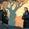 Loki and Thor Movie Diamond Painting