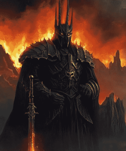 Lord Of The Rings Sauron Diamond Painting