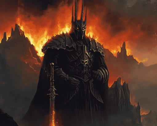 Lord Of The Rings Sauron Diamond Painting